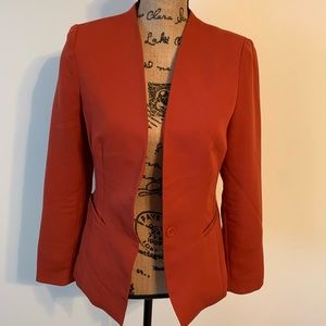 Burnt orange blazer
